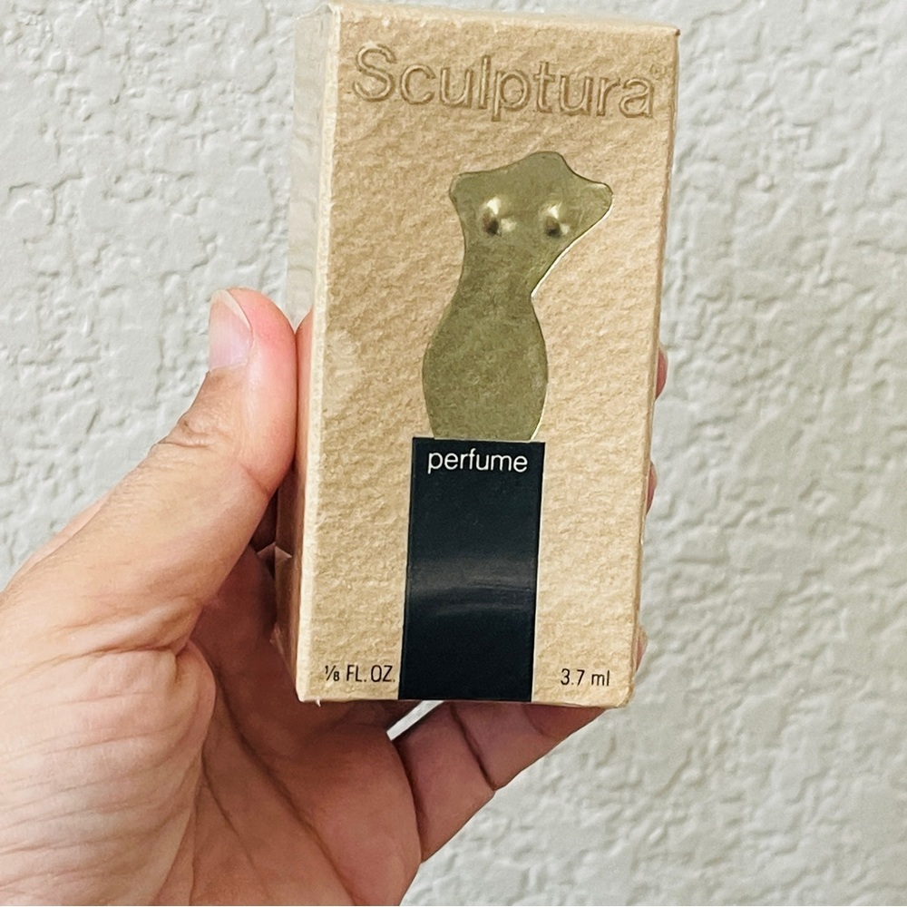 Vintage 1981s Miniature Sculptura Jovan Parfum 3,7 ml New with box